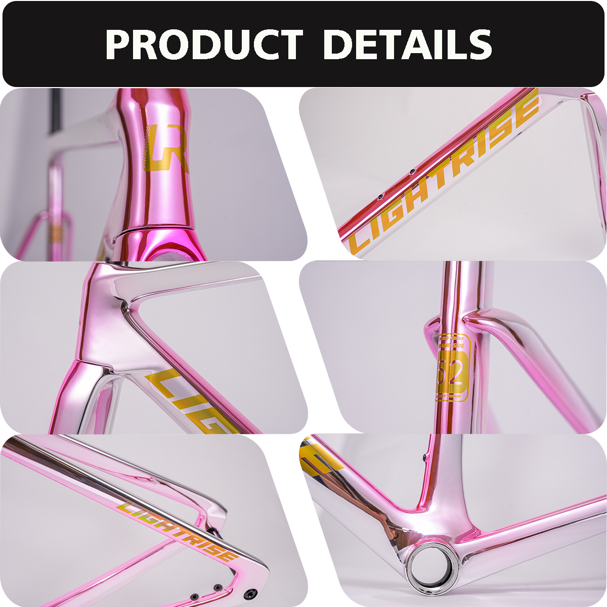 AURUM——Carbon Electroplated Electroplated Silver Pink Painting